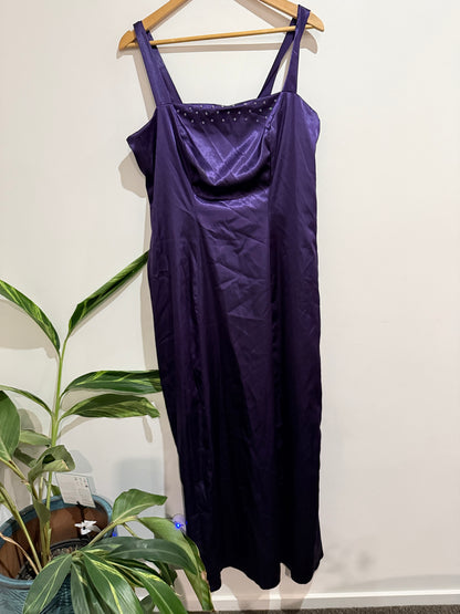 Satin Slip Dress Size U/Arm to U/Arm 50cm