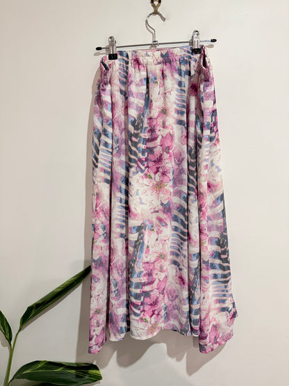 Damart Gradient Patterned Maxi Skirt Size 18
