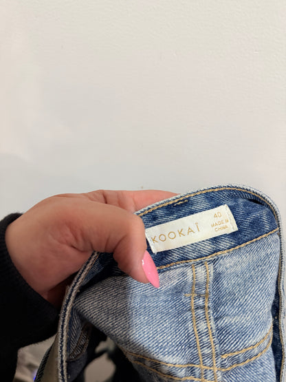 Kookai Denim Skirt Size 40
