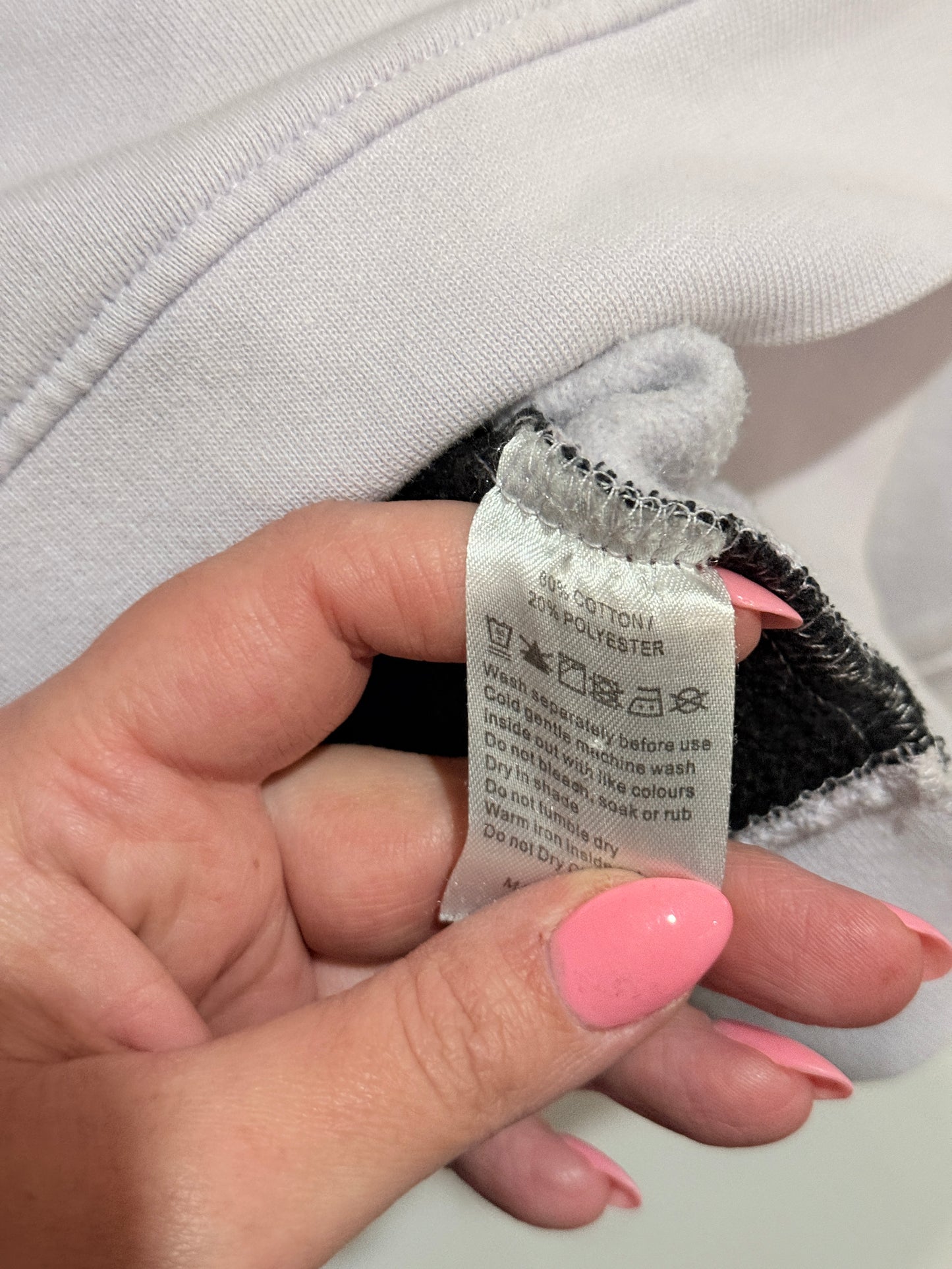All About Eve Fleece Crewneck Sweatshirt Size 40
