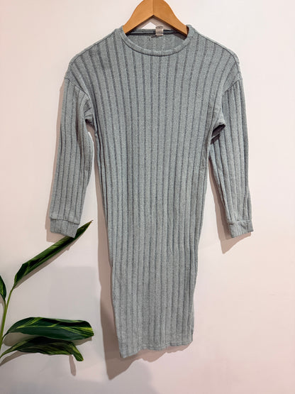 Shein Ribbed Midi Sweater Dress Size 12Y
