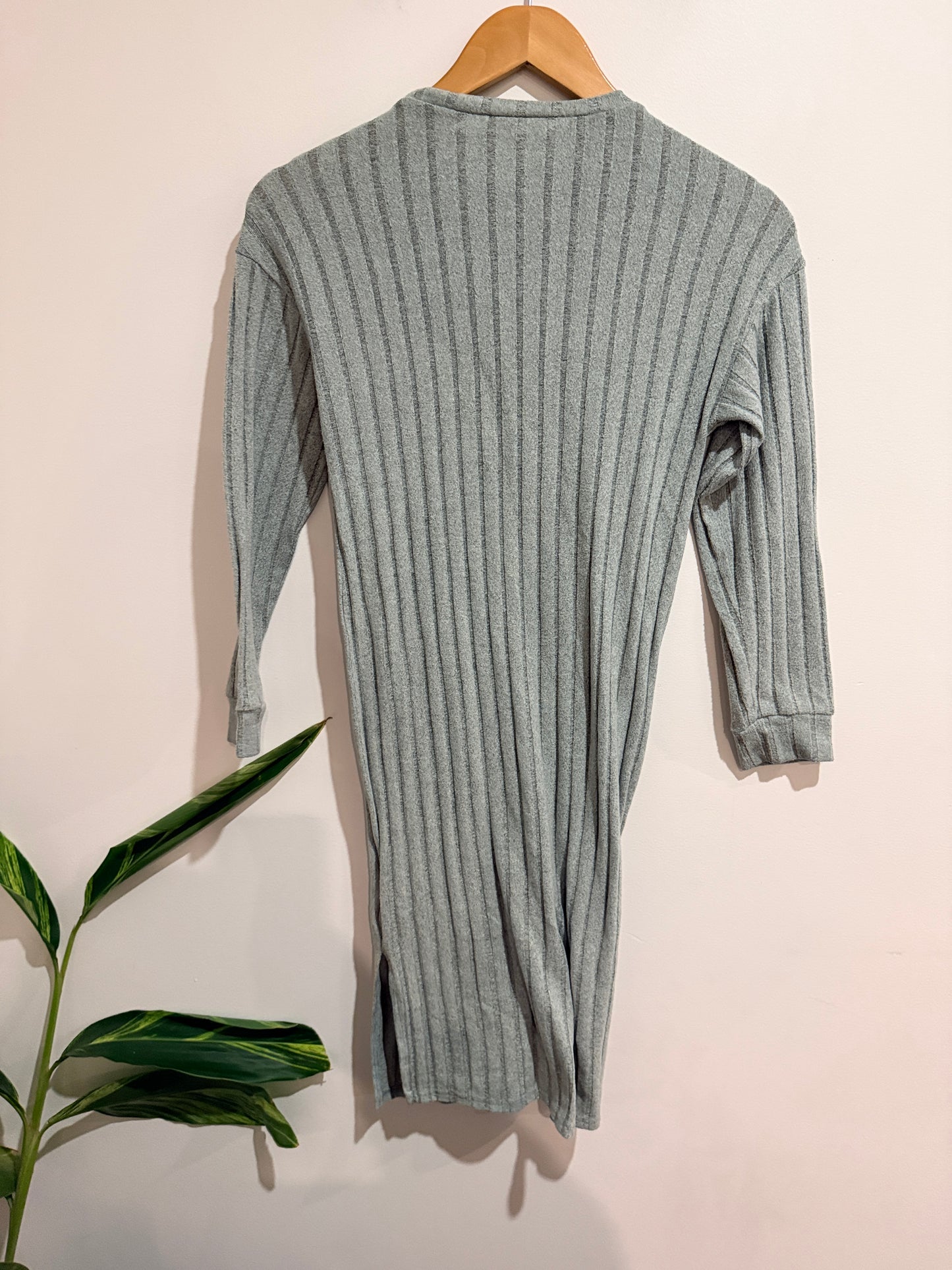 Shein Ribbed Midi Sweater Dress Size 12Y