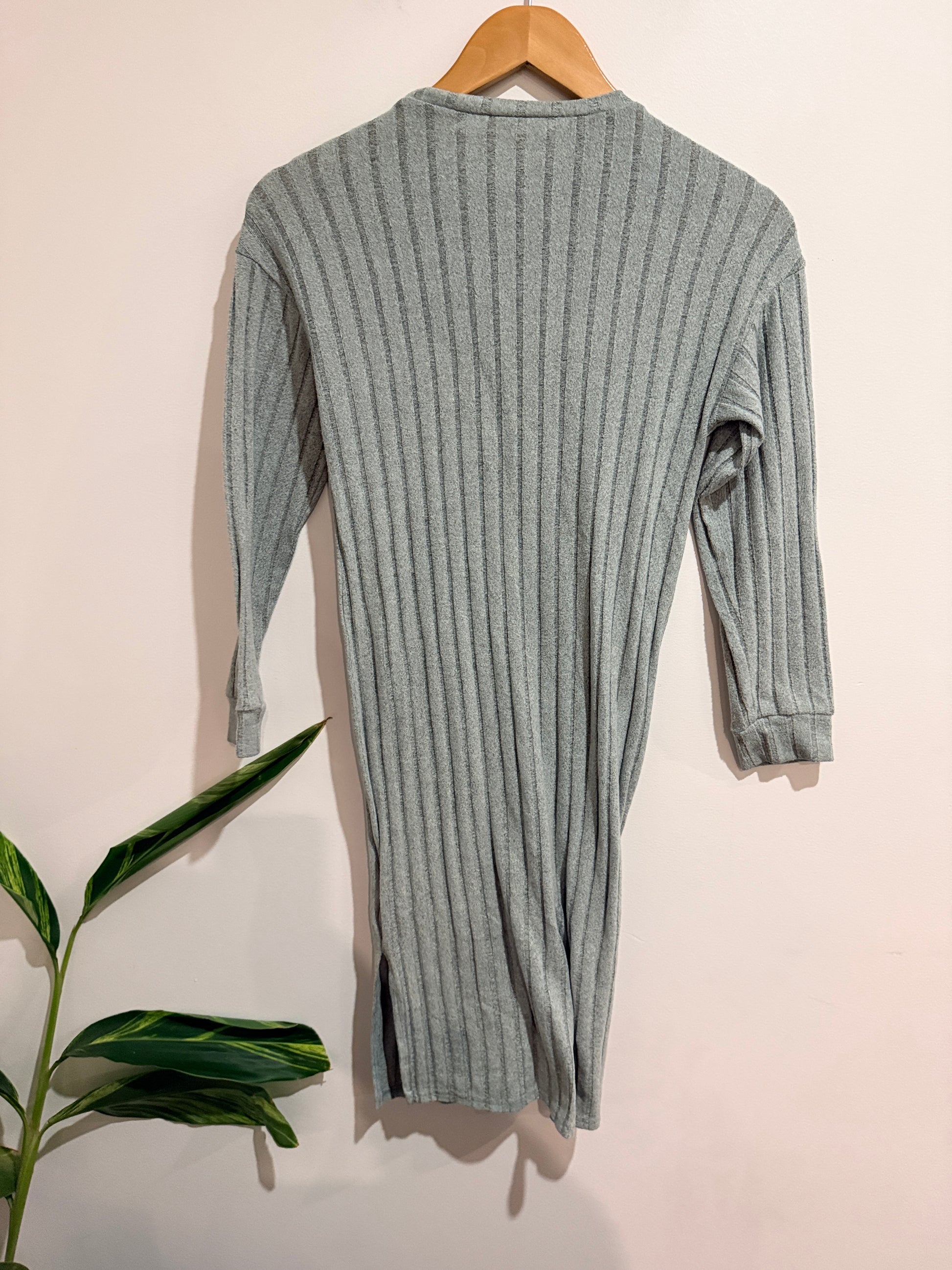 Shein Ribbed Midi Sweater Dress Size 12Y