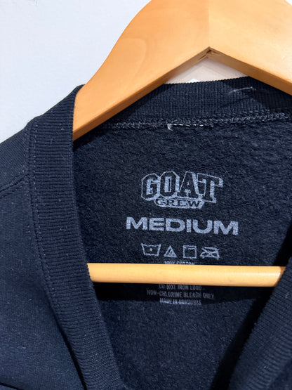 Goat Crew Crewneck Sweatshirt Size M