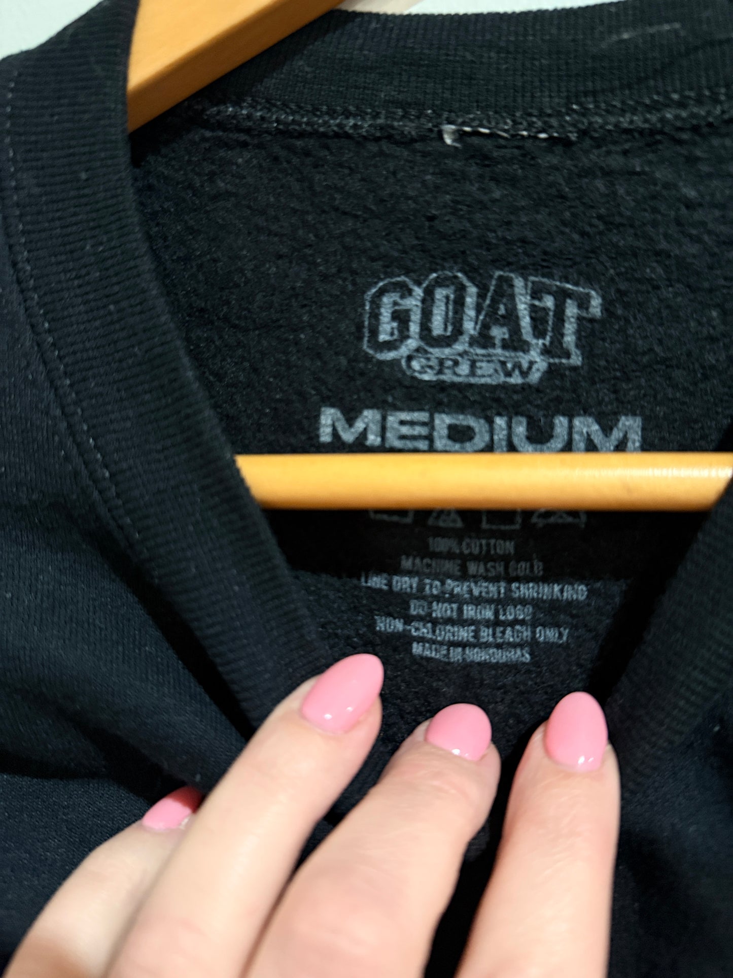 Goat Crew Crewneck Sweatshirt Size M