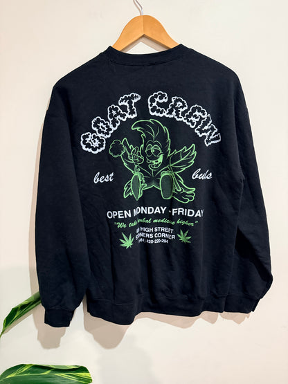Goat Crew Crewneck Sweatshirt Size M
