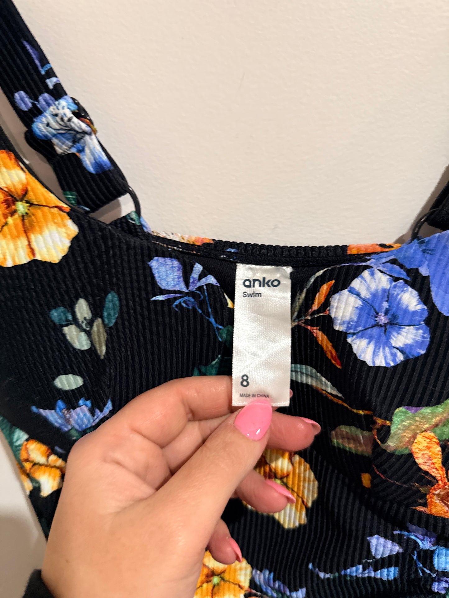 Anko Tankini Top Size 8