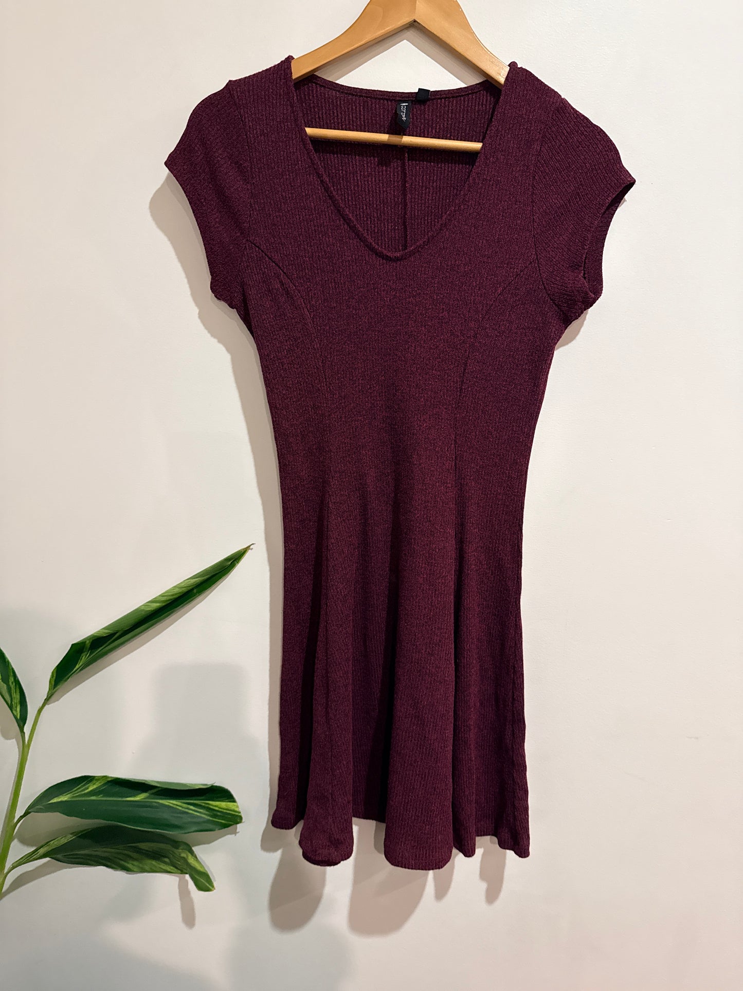 Cotton:on Ribbed Knit Skater Dress Size M