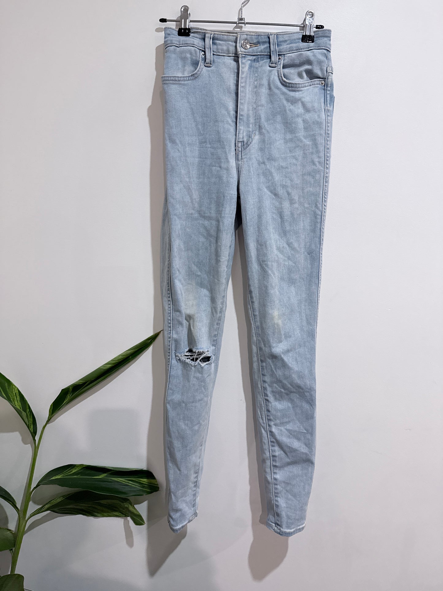 Lee High-waisted Skinny Jeans Size 7