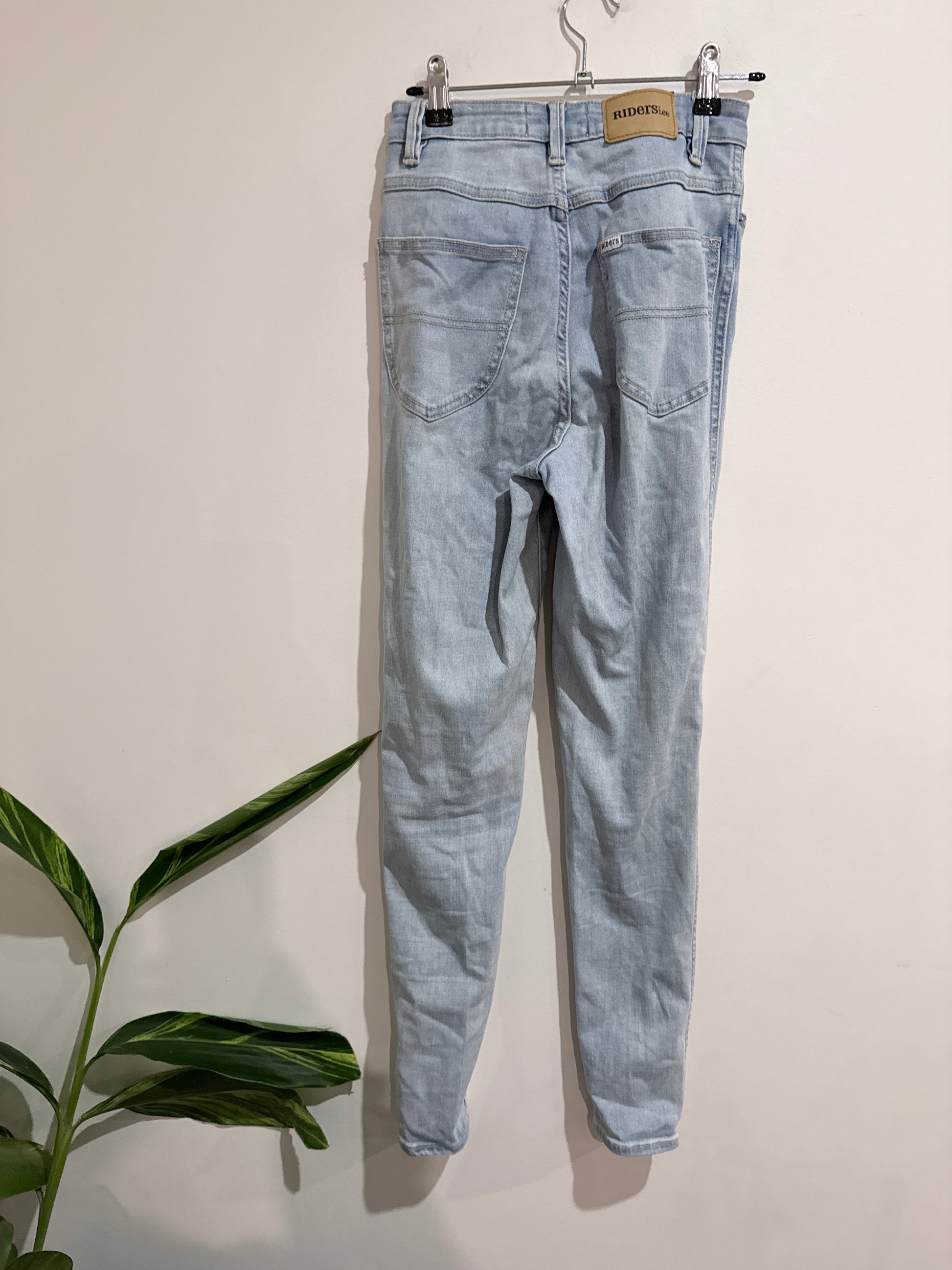 Lee High-waisted Skinny Jeans Size 7