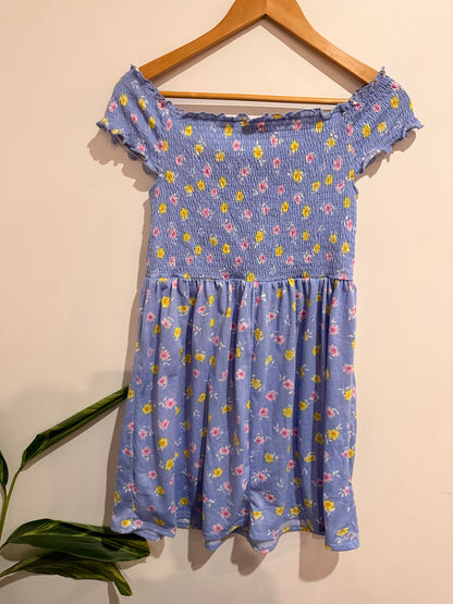 Jay Jays Daisy Print Shirred Dress Size M
