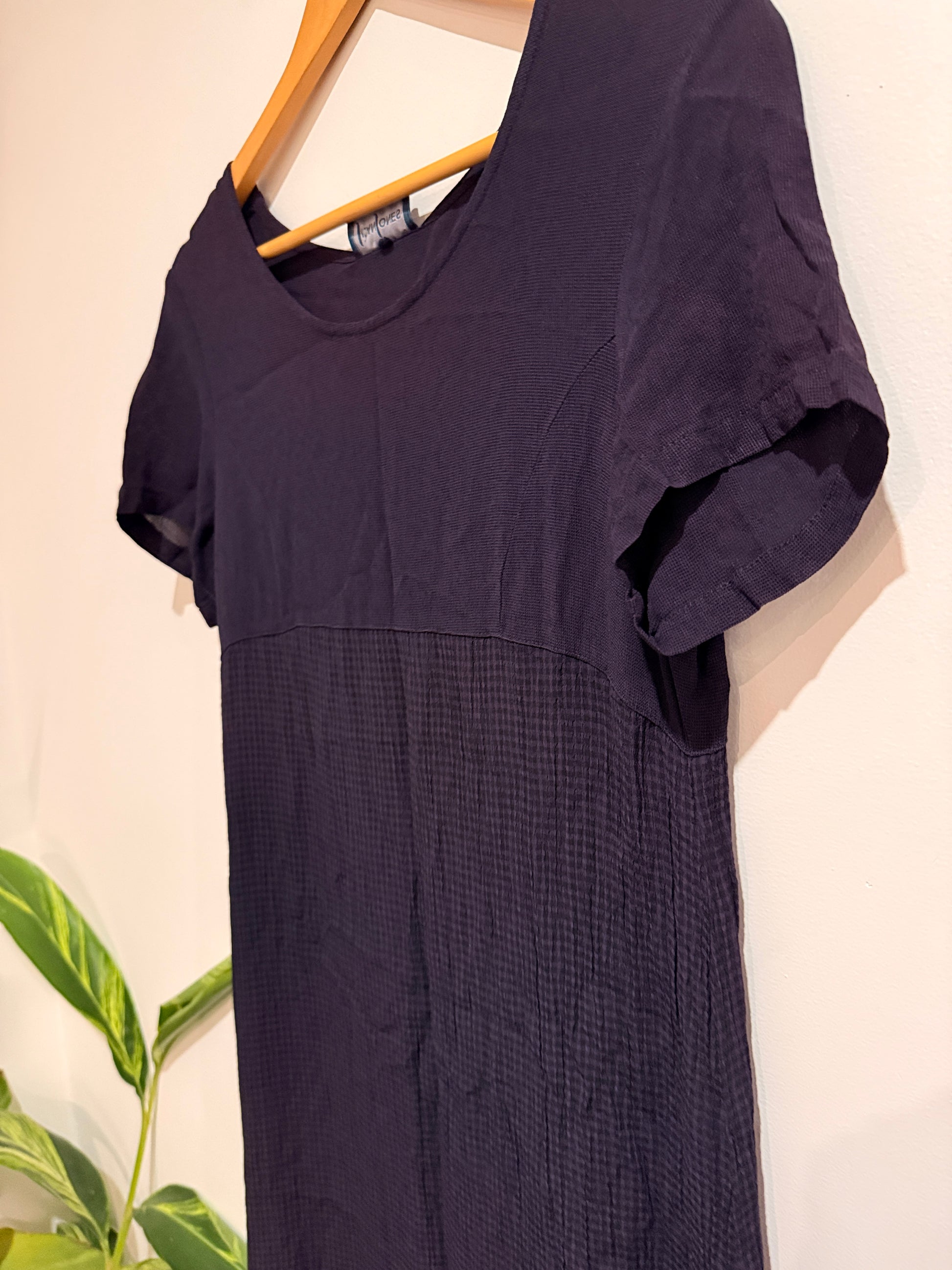 Jeans Jones (NZ Made) Ribbed Midi Dress Size S