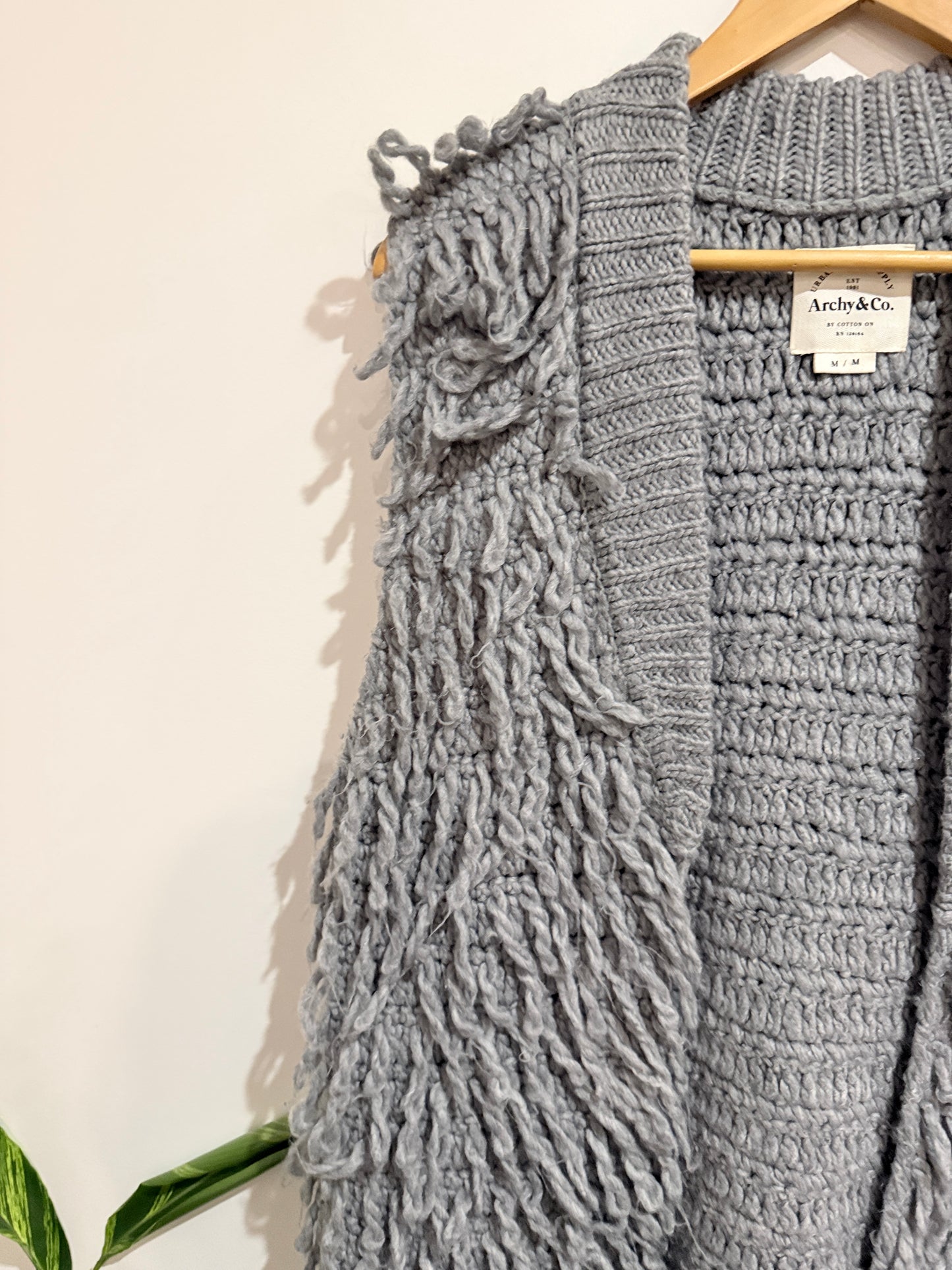 Achy & Co Cardigan Sweater Vest Size M/M
