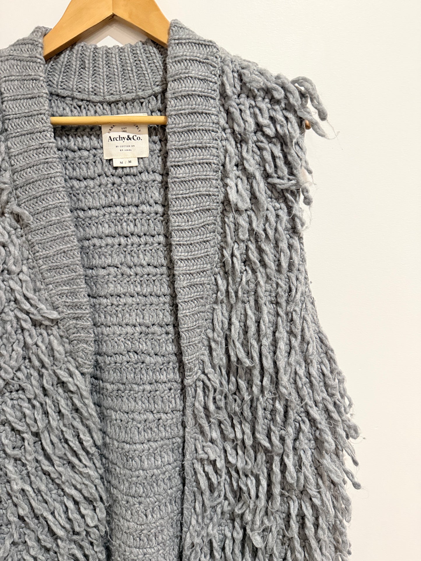Achy & Co Cardigan Sweater Vest Size M/M