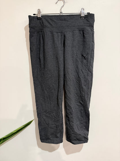 Puma Cropped Athletic Joggers Size L