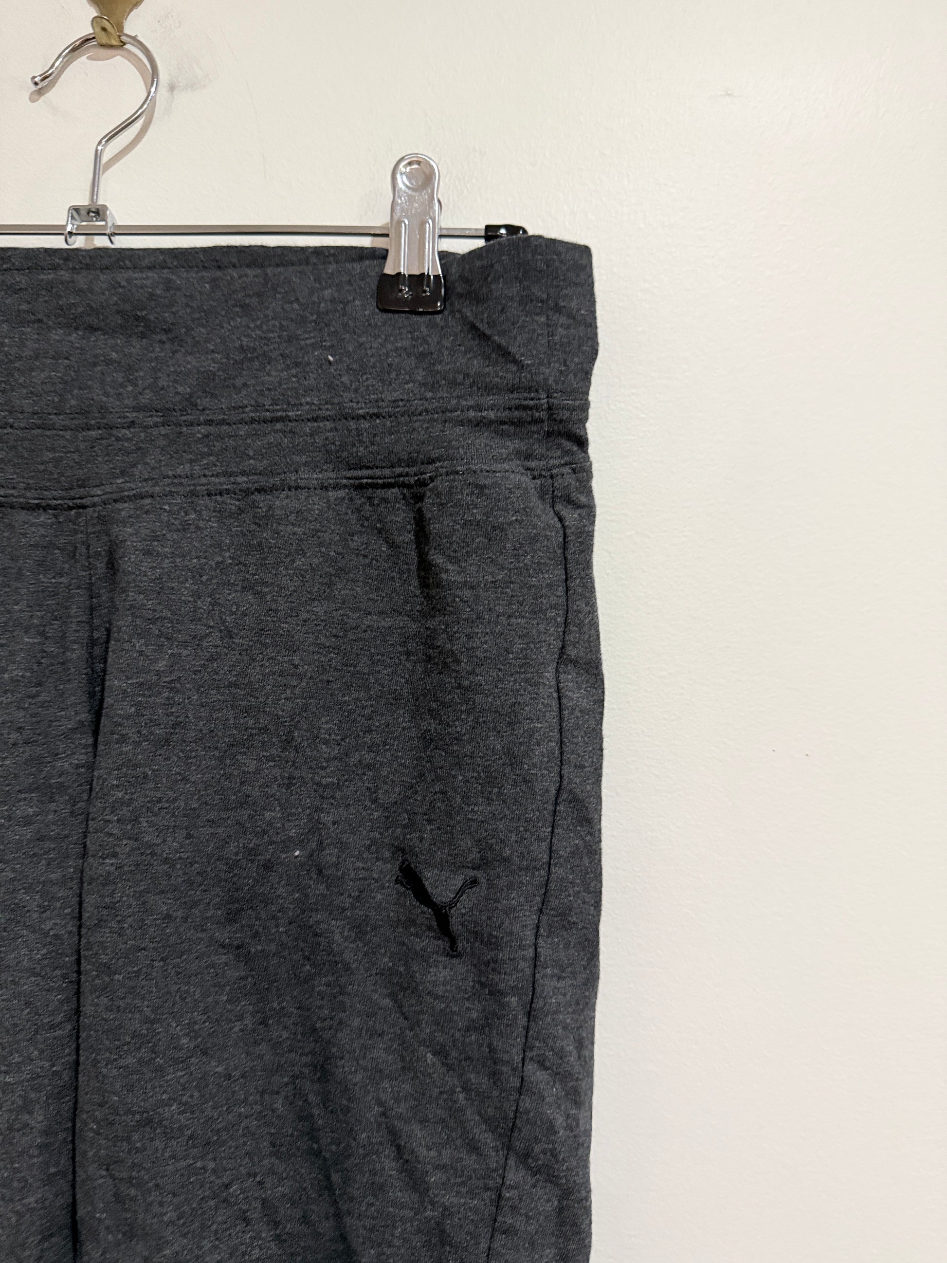 Puma Cropped Athletic Joggers Size L