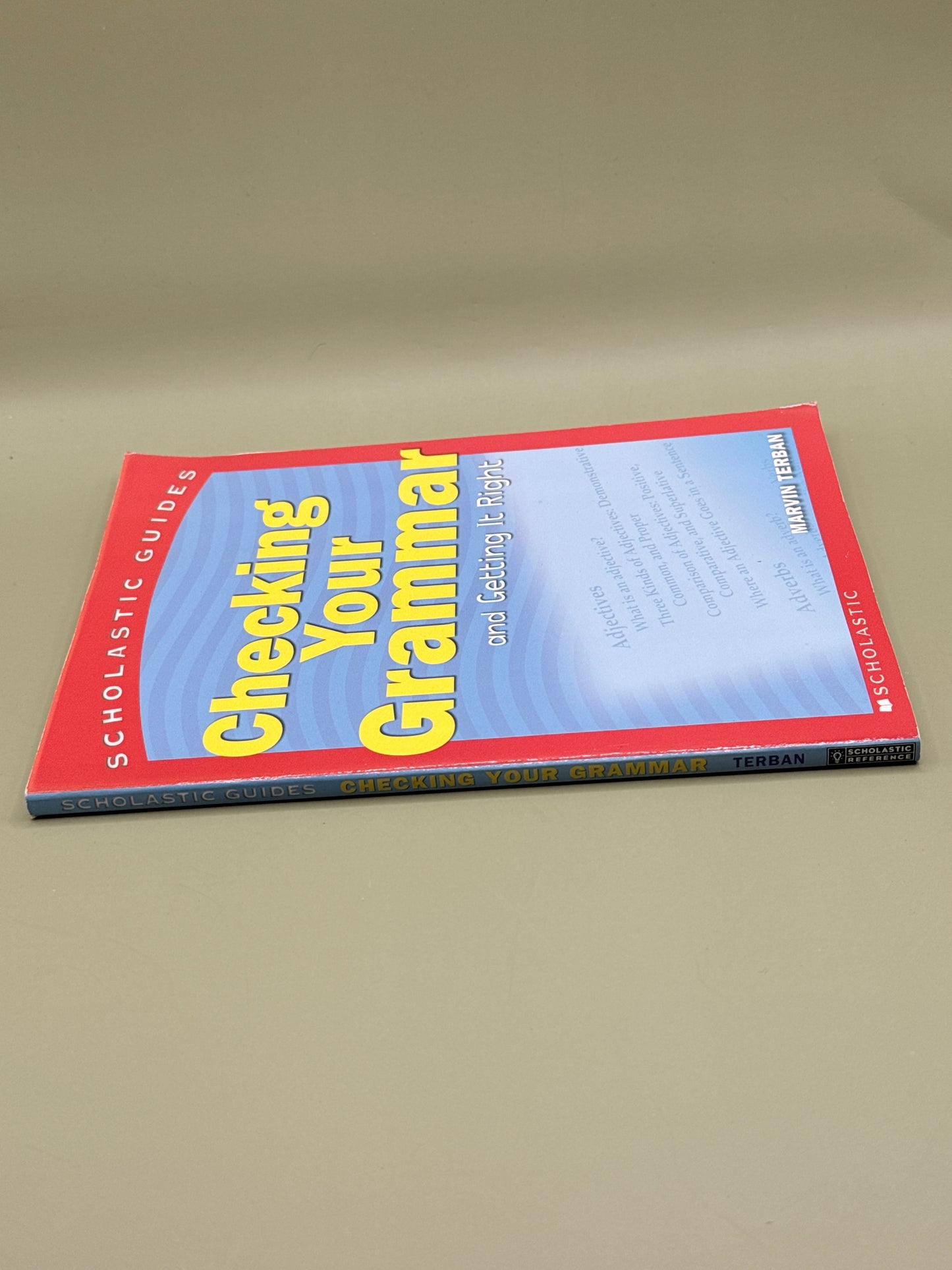Checking Your Grammar and Getting It Right by Marvin Terban