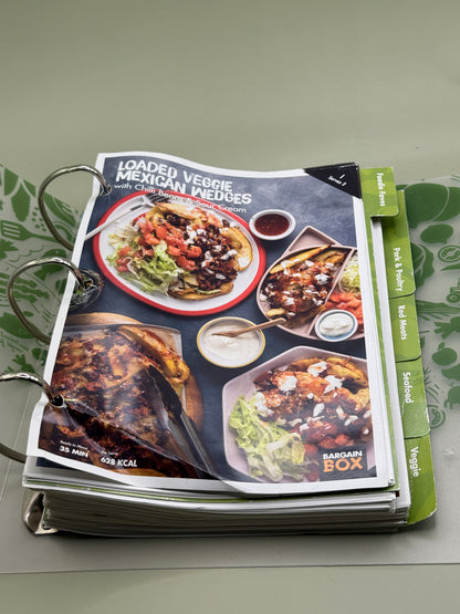 My Food Bag Recipe Folder