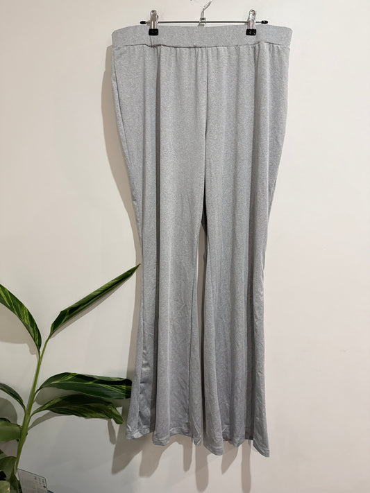 Shein Ribbed Flared Trousers Size 2XL