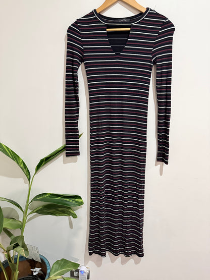 Glassons Long Sleeve Midi Dress Size XS