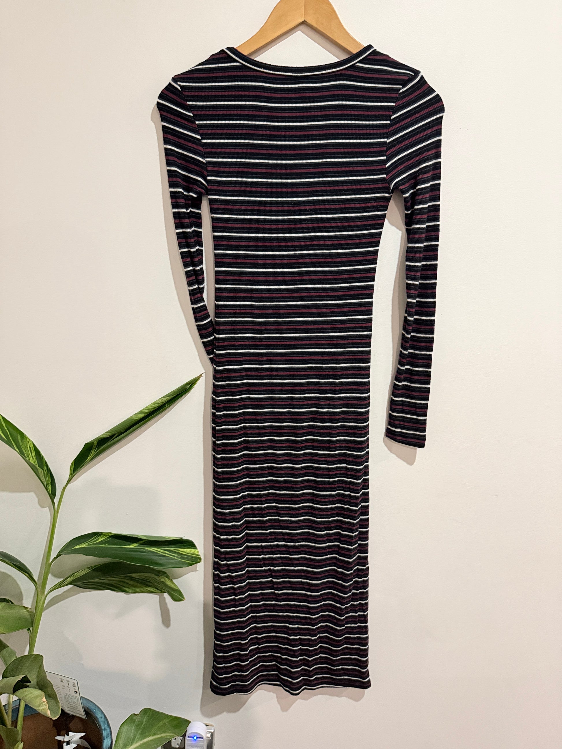 Glassons Long Sleeve Midi Dress Size XS