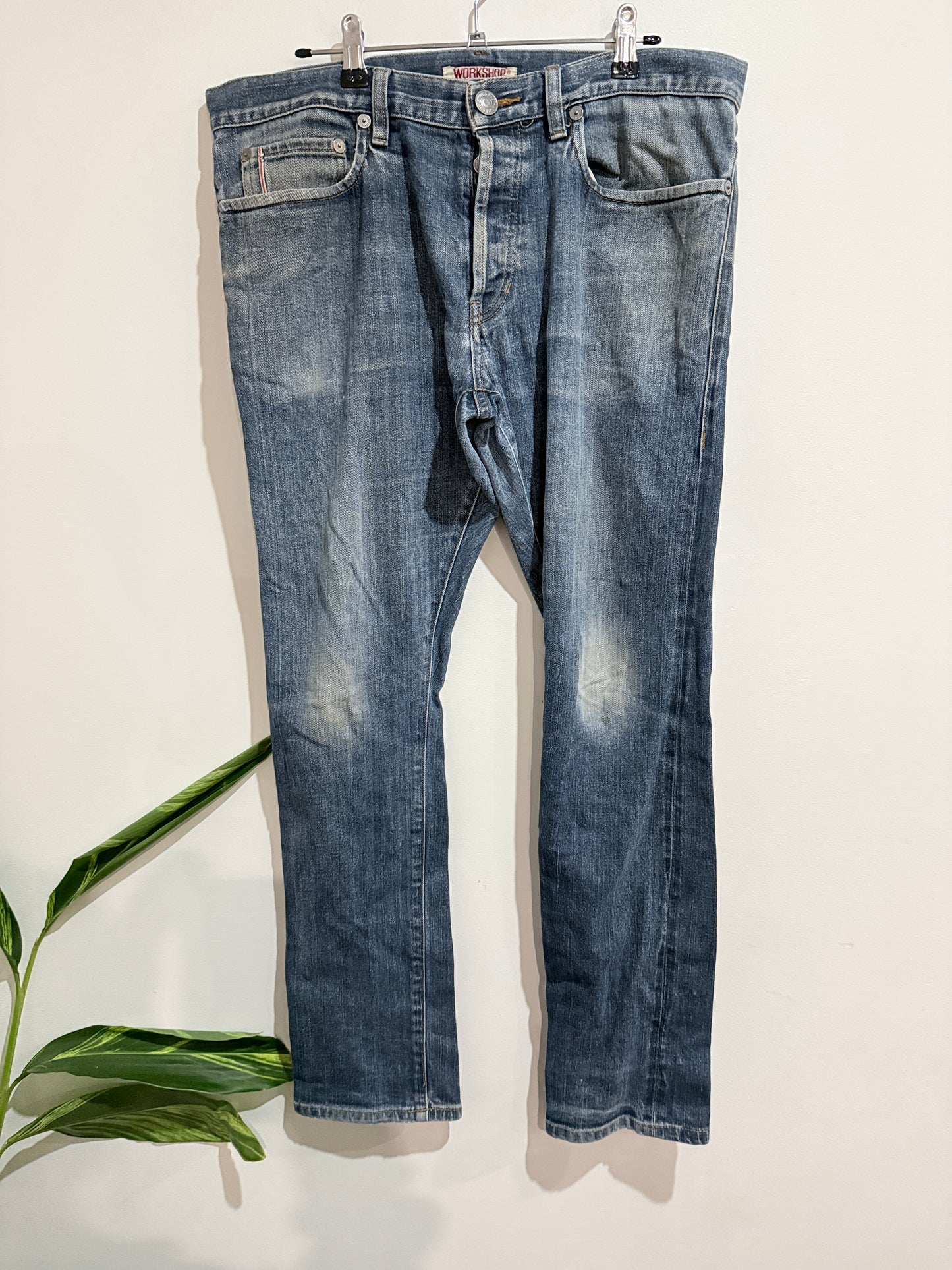 Workshop Straight-leg Jeans Size 35 | Waist 94cm