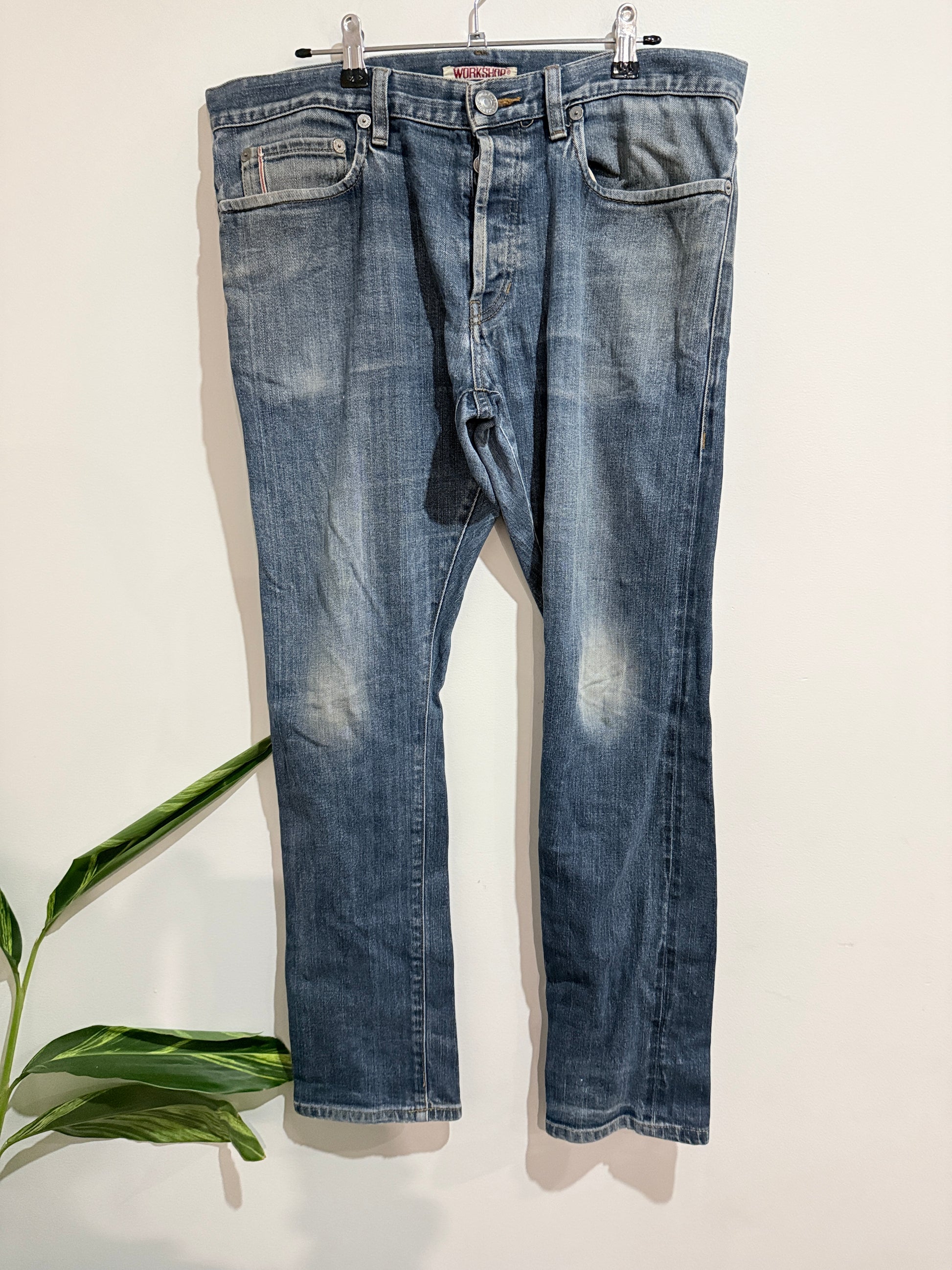 Workshop Straight-leg Jeans Size 35 | Waist 94cm