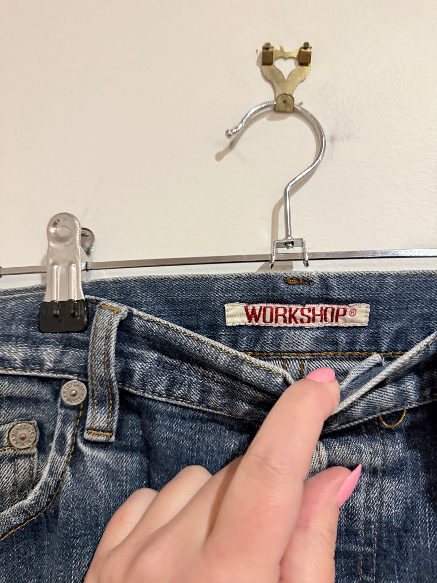 Workshop Straight-leg Jeans Size 35 | Waist 94cm