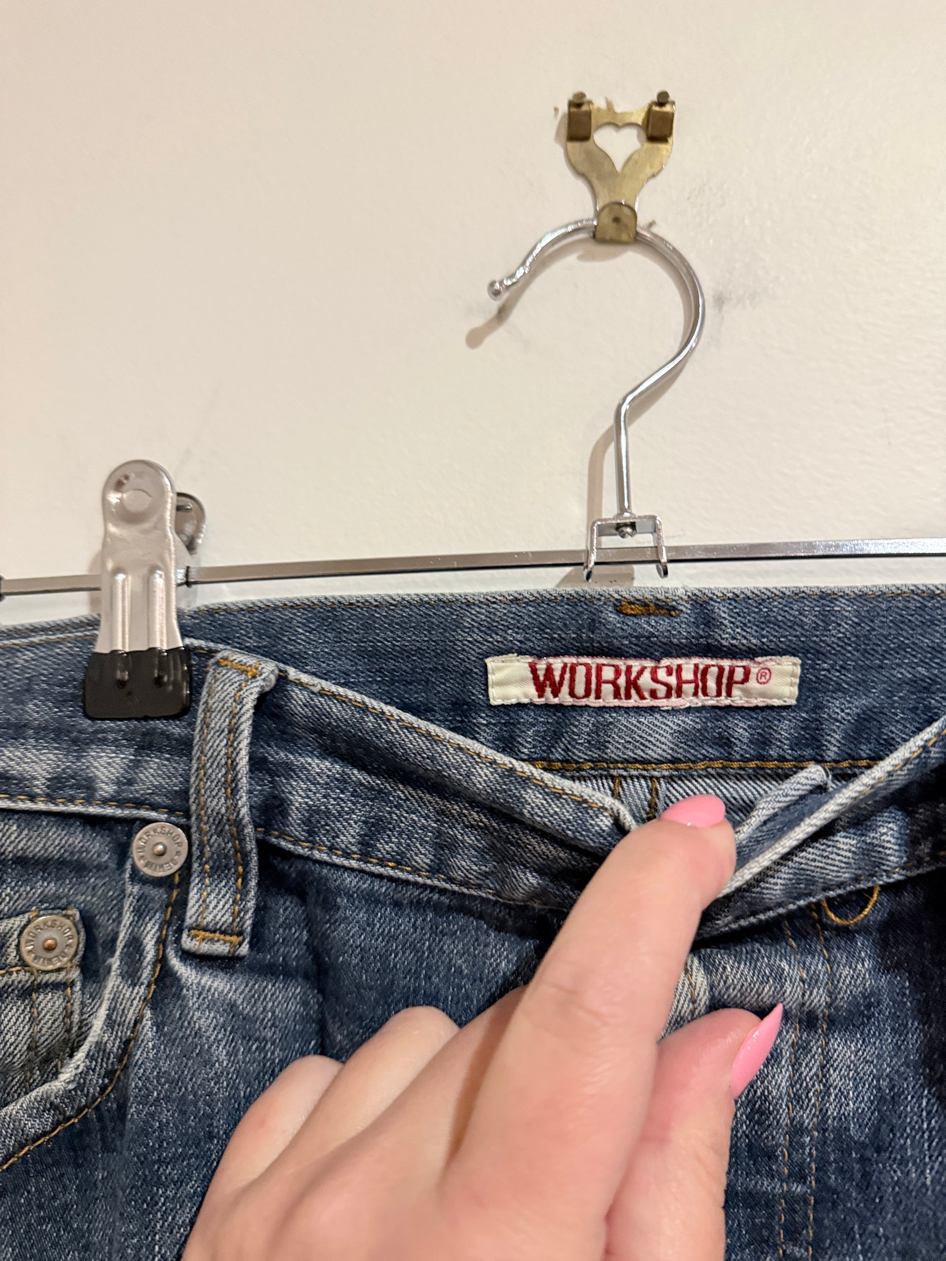 Workshop Straight-leg Jeans Size 35 | Waist 94cm