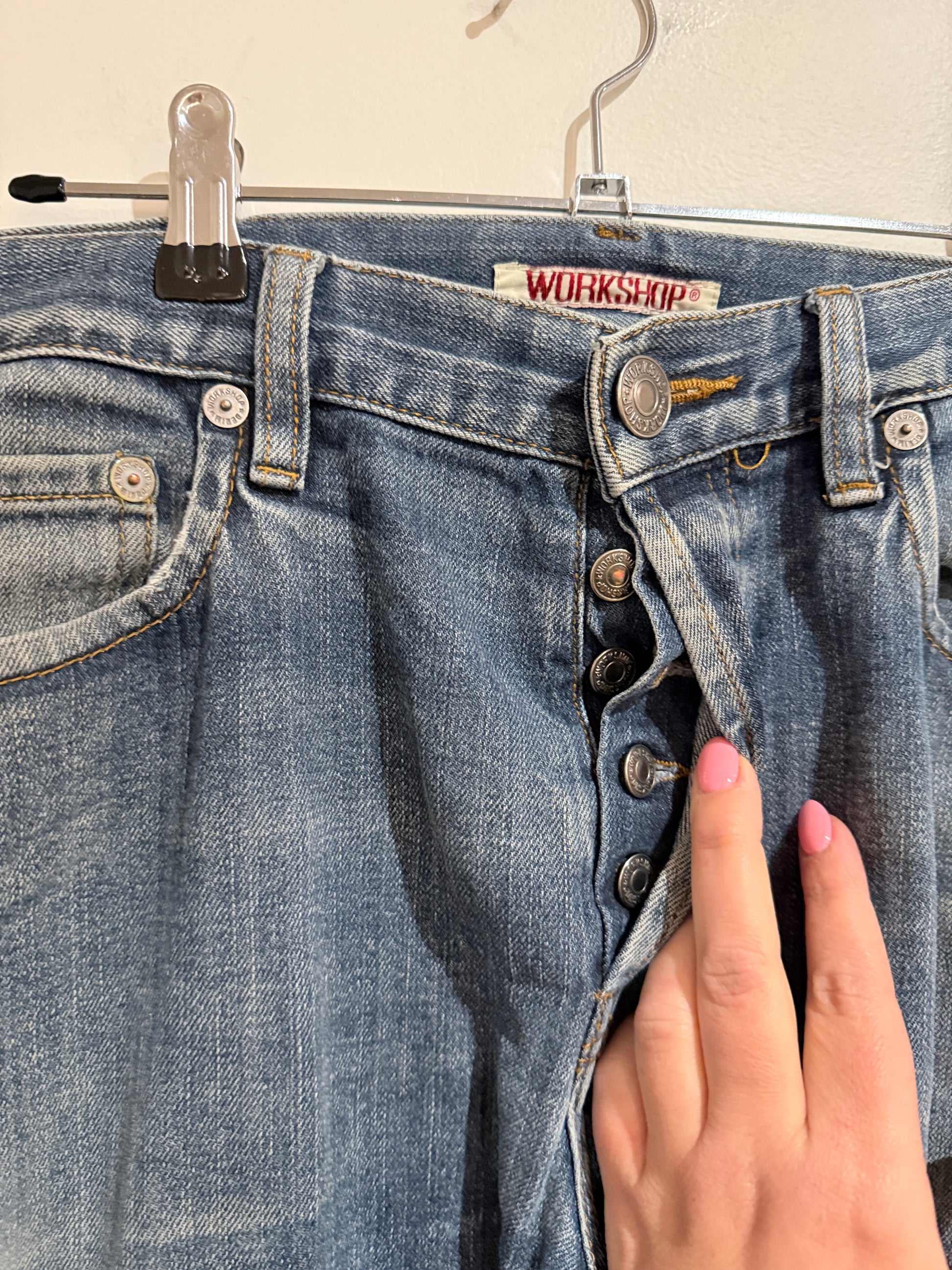 Workshop Straight-leg Jeans Size 35 | Waist 94cm