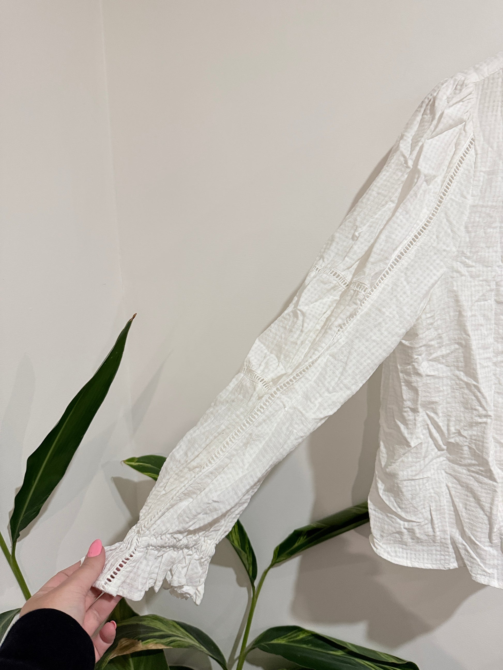 Max Textured Long-sleeve Top Size 18 | L-57cm