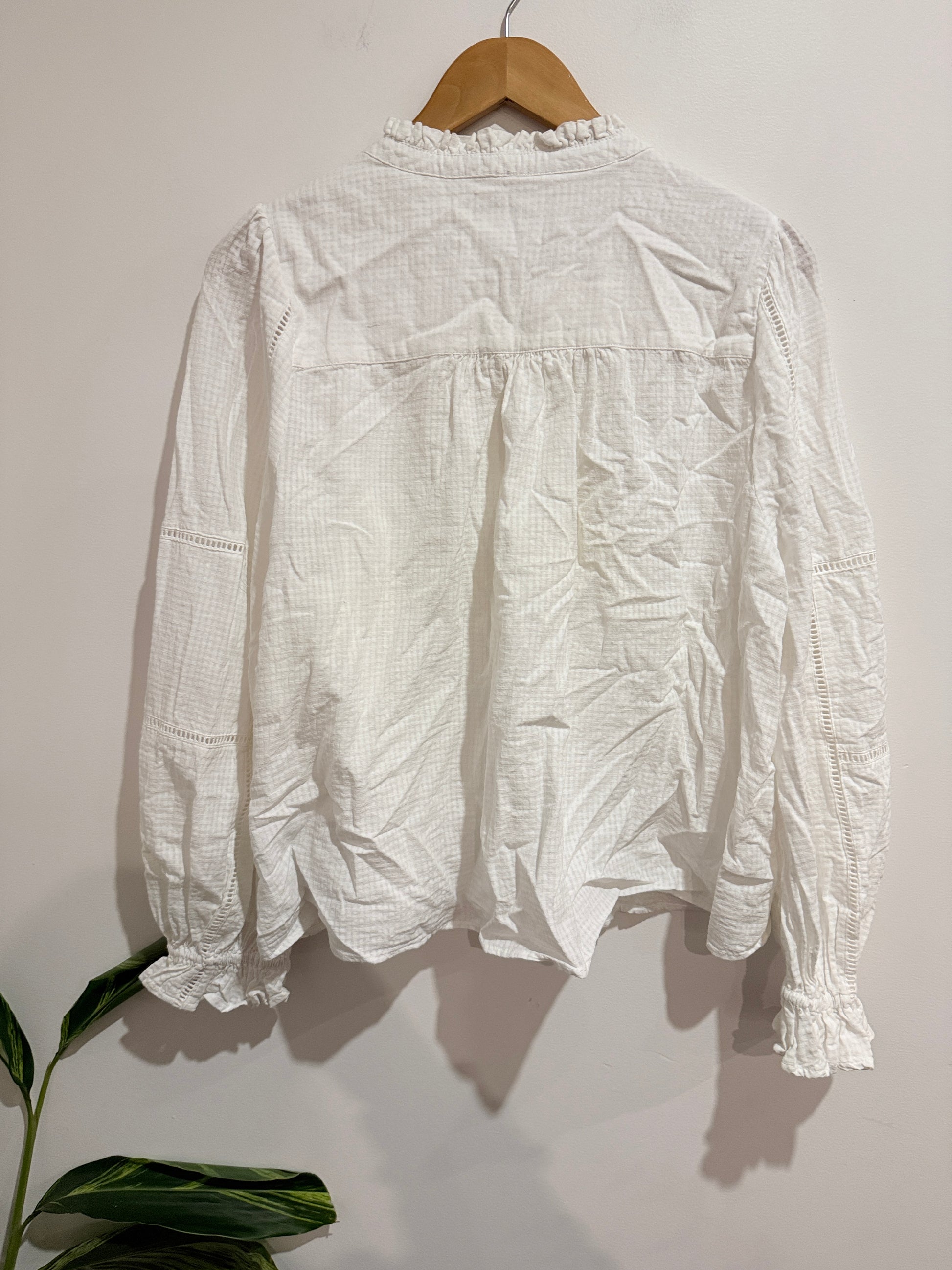 Max Textured Long-sleeve Top Size 18 | L-57cm