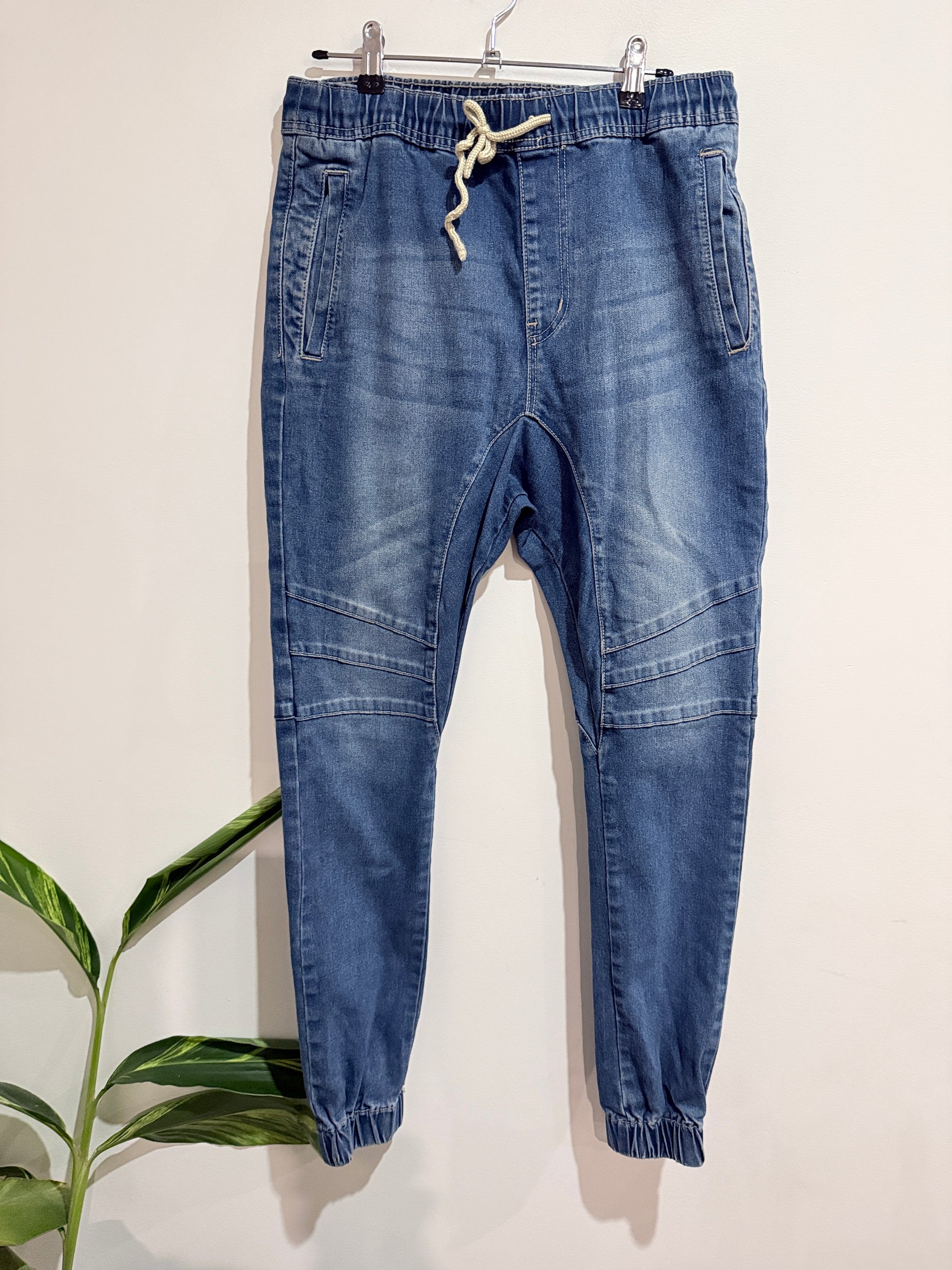 Absent Denim Jogger Pants Size 32