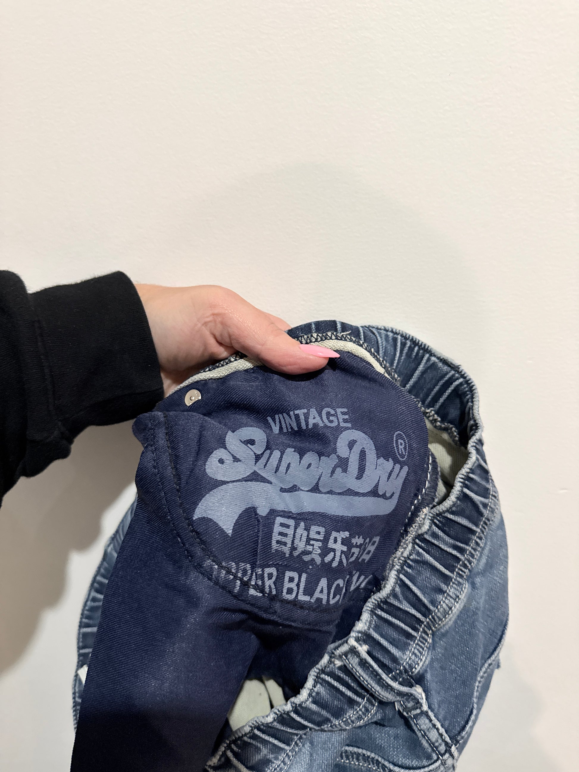 Vintage Super Dry Denim Jogger Jeans Size W:32 | L: 34 | Waist 80cm
