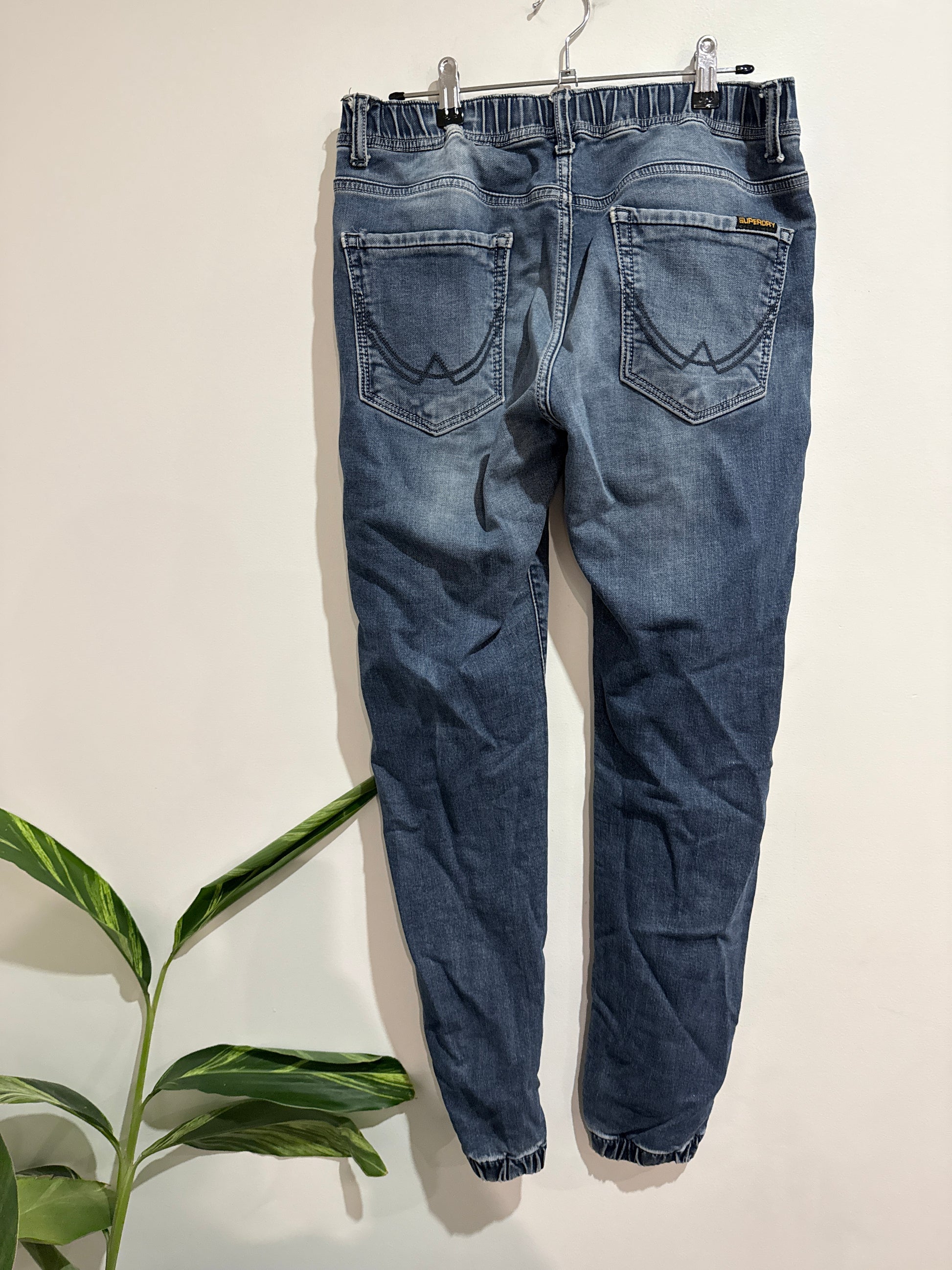 Vintage Super Dry Denim Jogger Jeans Size W:32 | L: 34 | Waist 80cm