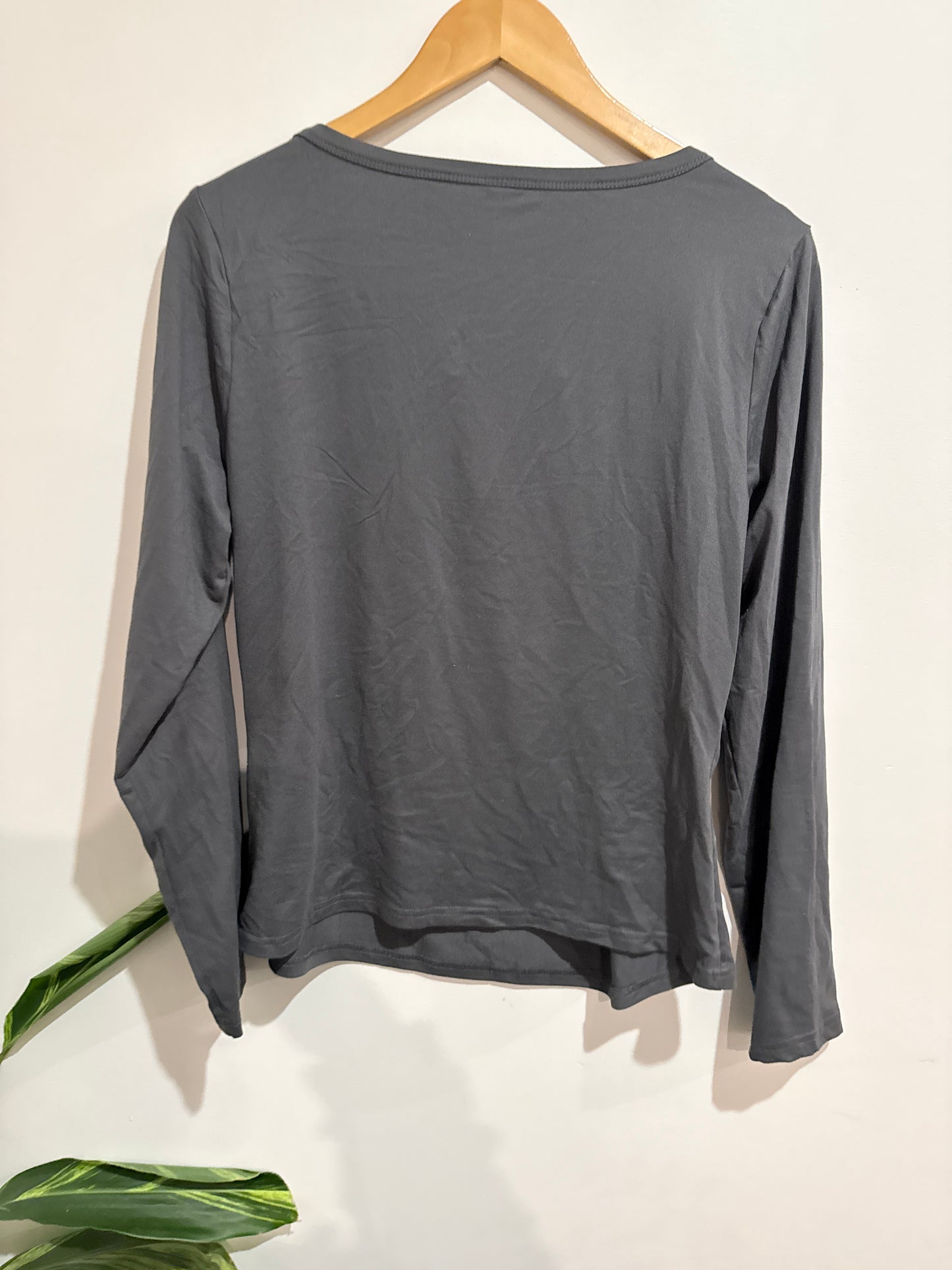 Shein Long Sleeve Henley Shirt Size 1XL