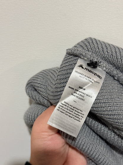 Macpac (NZ Designed) Ribbed-knit Beanie Hat Size OS