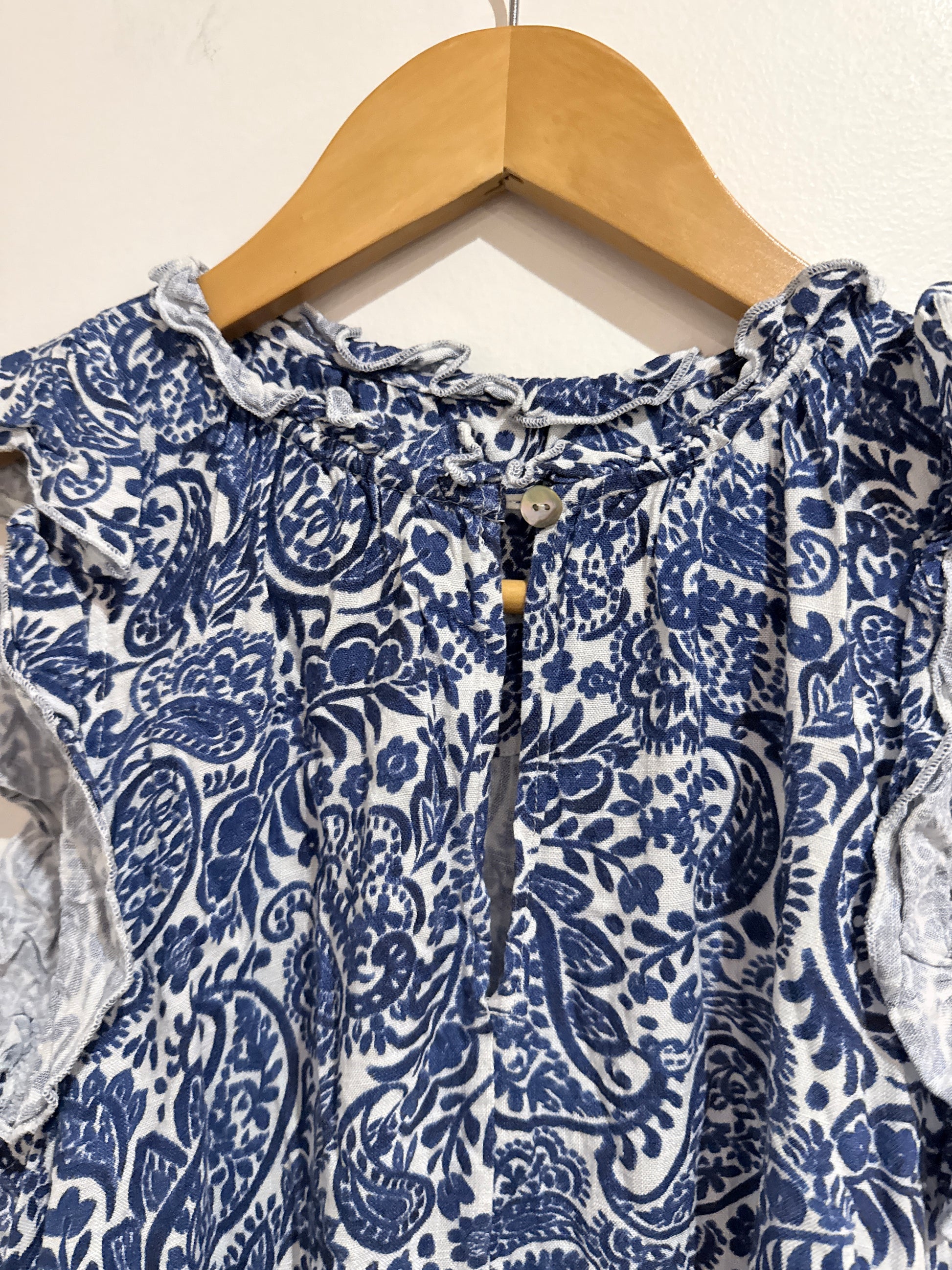 Paisley Print Dress Size U/Arm to U/Arm 47cm