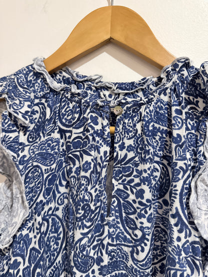 Paisley Print Dress Size U/Arm to U/Arm 47cm