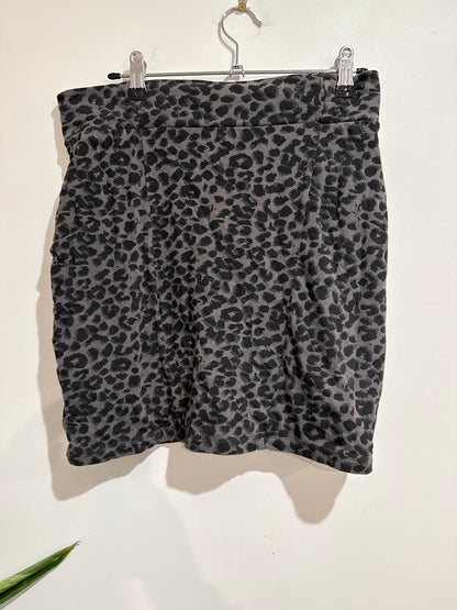 Cotton:on Leopard Print Skirt Size Waist 78cm