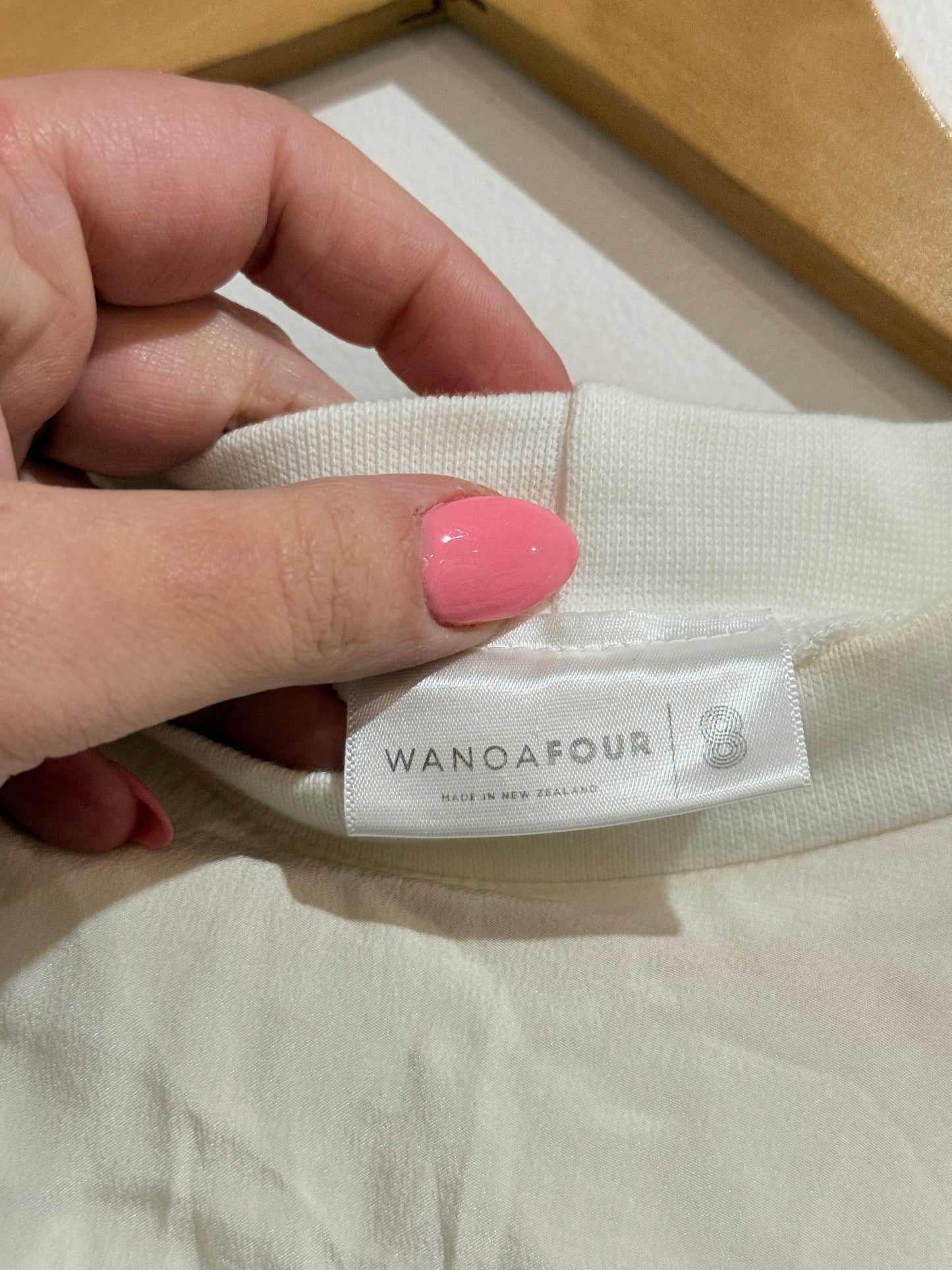 WANOAFOUR Long-sleeve Top Size 8