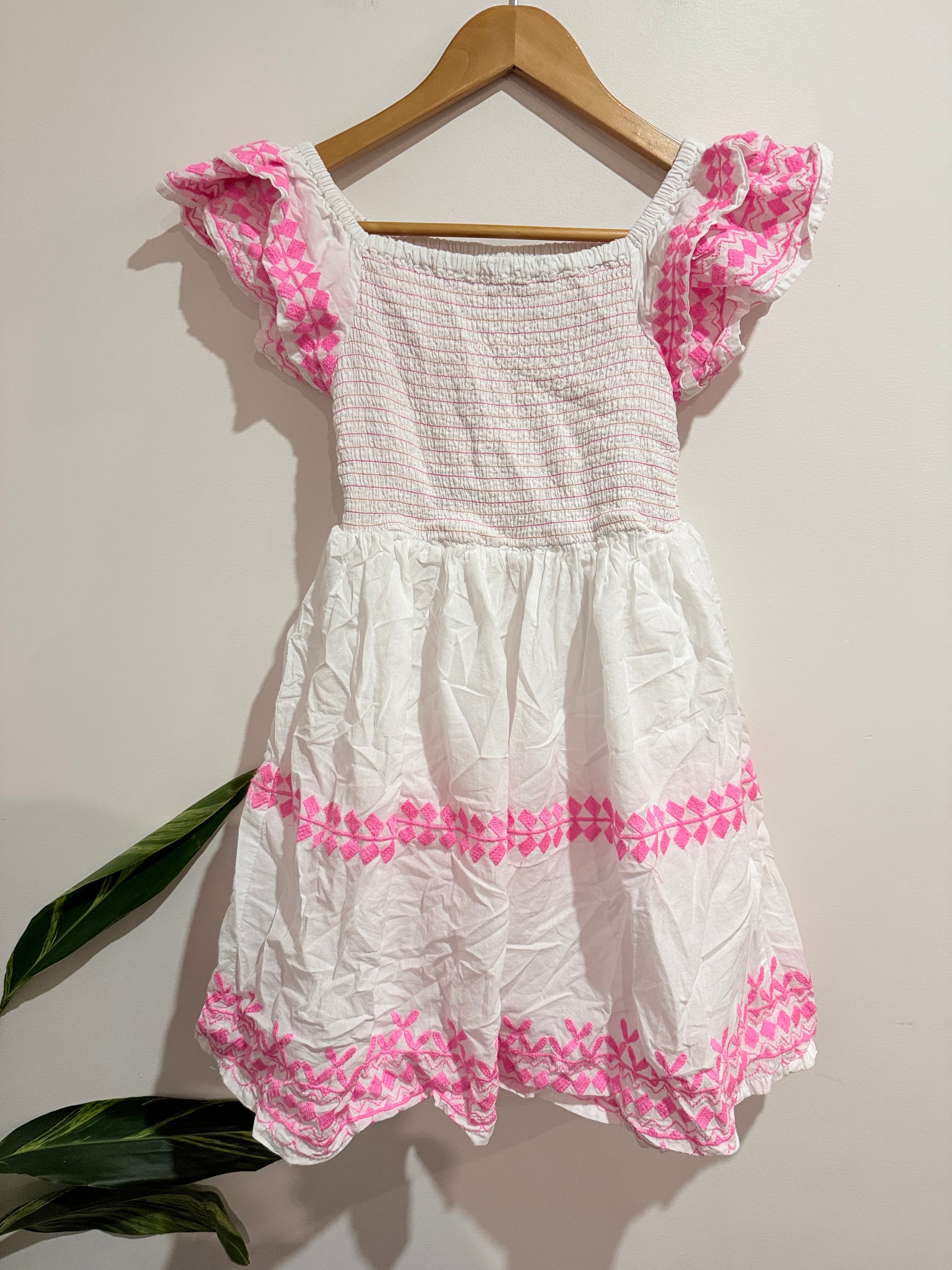 Miss Mango Hand-smocked Toddlers Dress Size 1-4