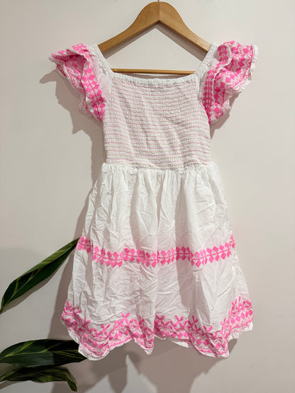 Miss Mango Hand-smocked Toddlers Dress Size 1-4