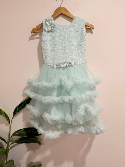 Data Children's Party Dress Size U/Arm to U/Arm 35cm