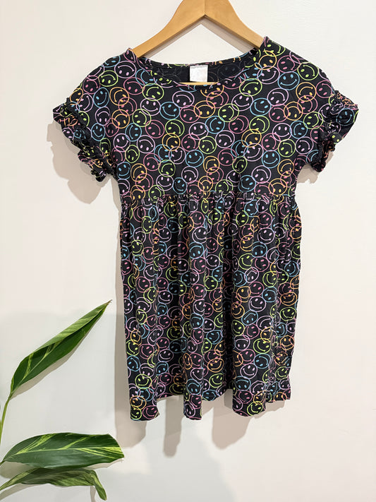 Brand Unknown Short-sleeve Smock Top Size U/Arm to U/Arm 43cm | L 71cm
