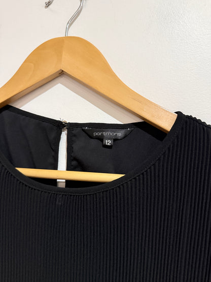 Portmons Plissé Pleated Top Size 12