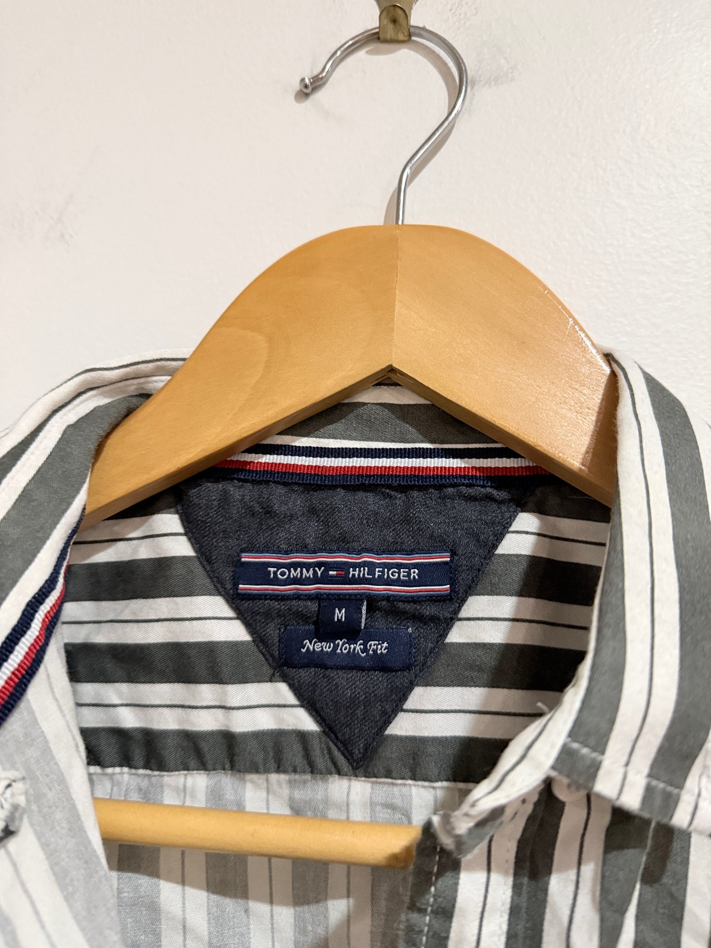 Tommy Hilfiger Vertical Striped Long-sleeve Shirt Size M
