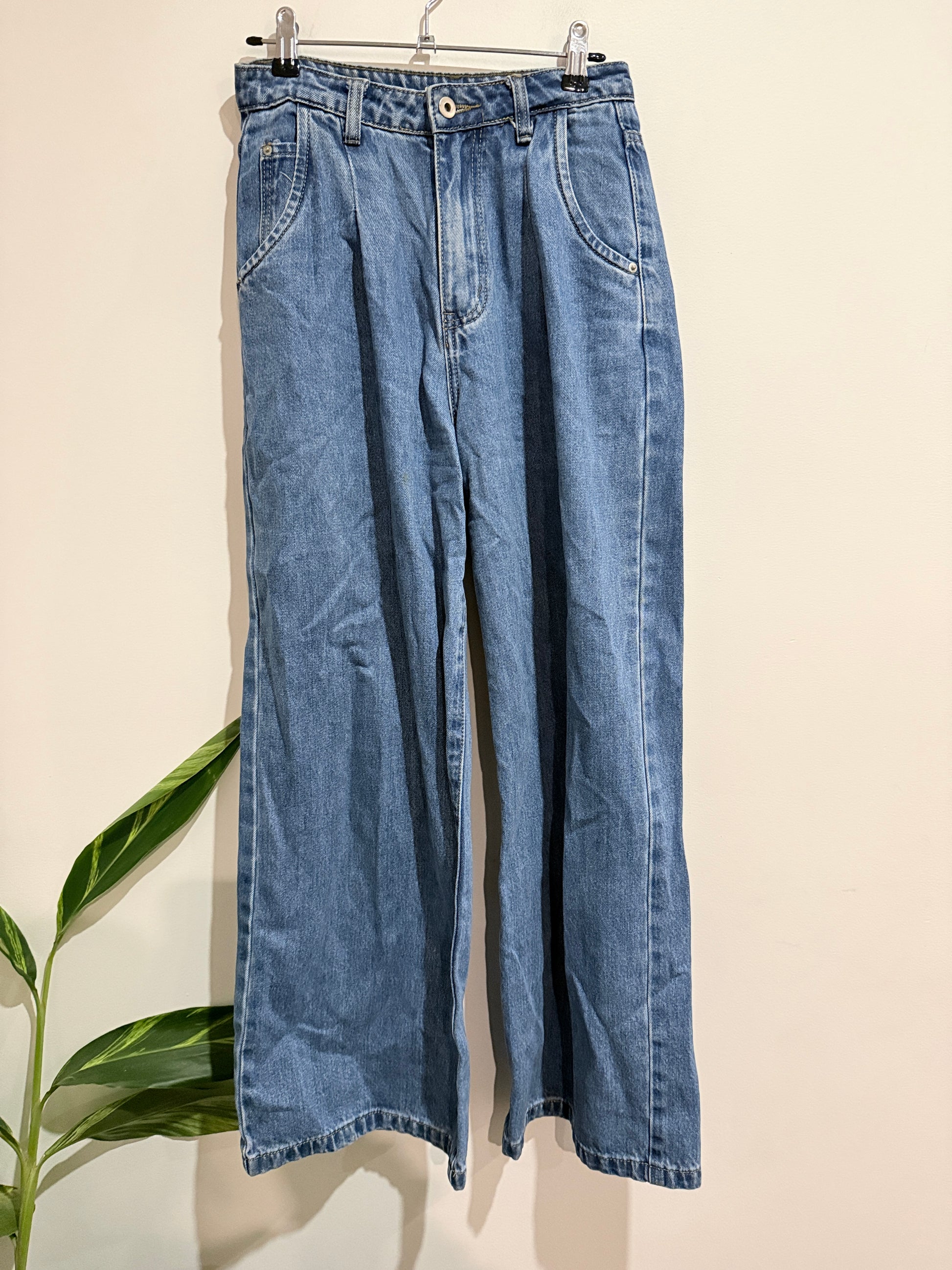 Dissh Denim Wide-leg Jeans Size 8
