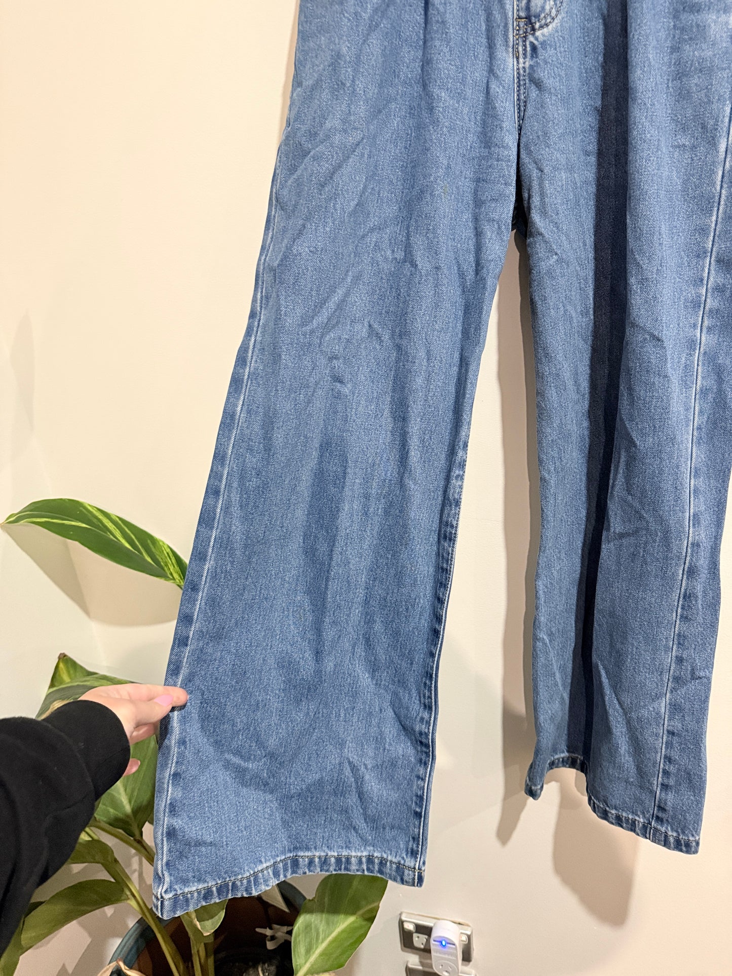 Dissh Denim Wide-leg Jeans Size 8