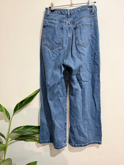 Dissh Denim Wide-leg Jeans Size 8